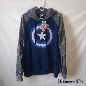 Marvel's Captain American mens hoddie sweater szL